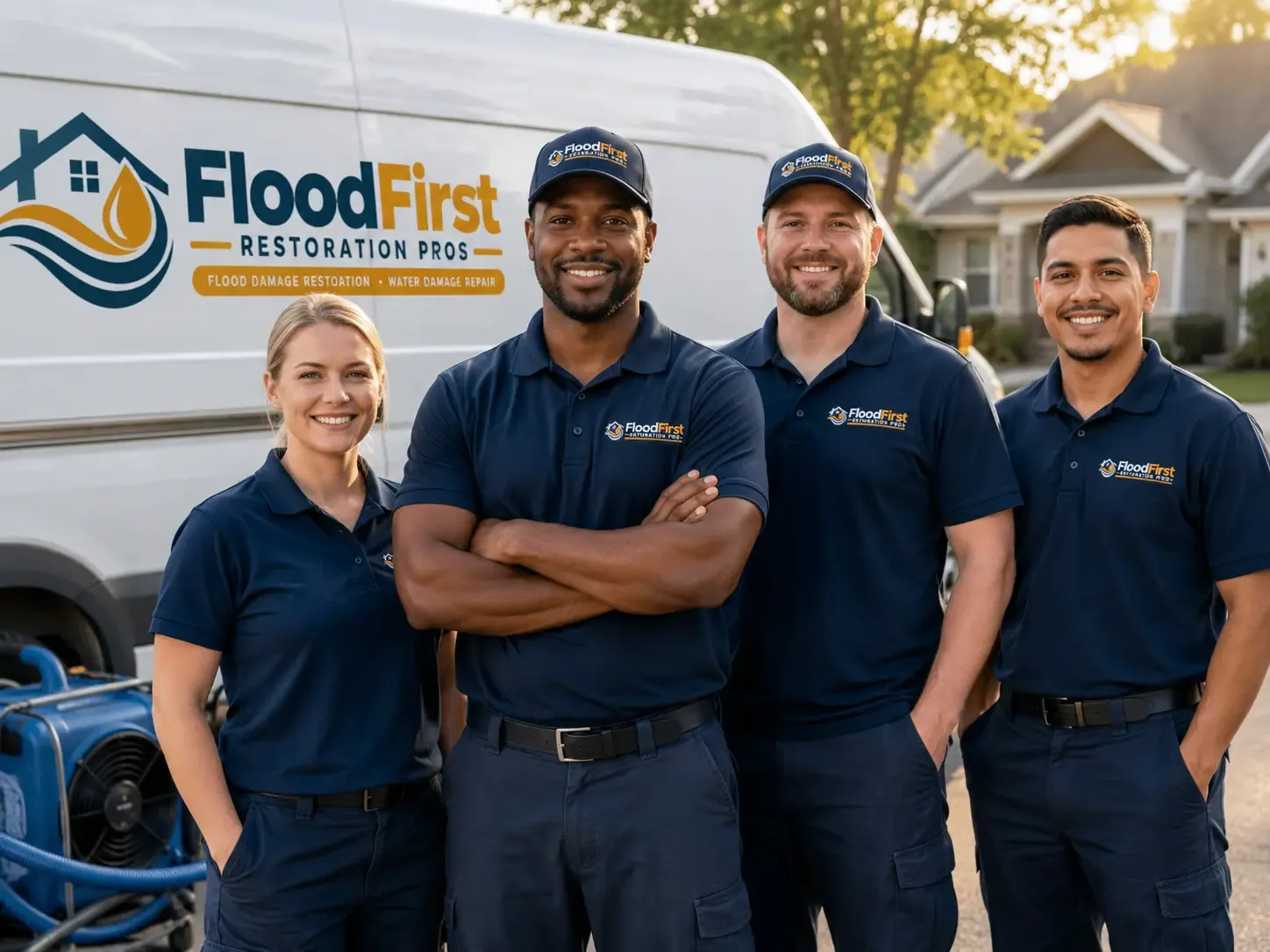 Flood Damage Restoration company in Grant, LA